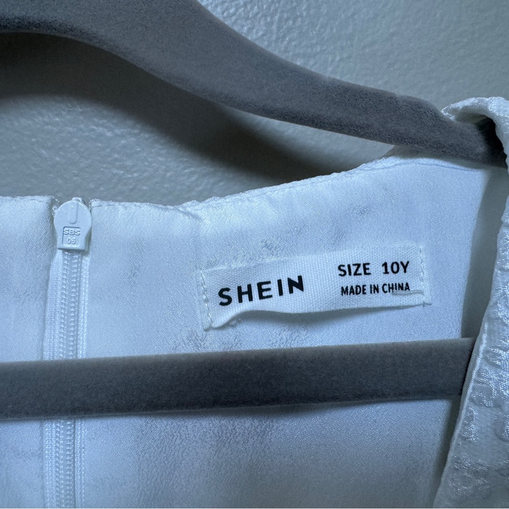 SHEIN | Girls White Dress | NWOT - Picture 5 of 6